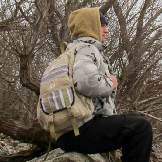 Modern Earth Hemp Backpack