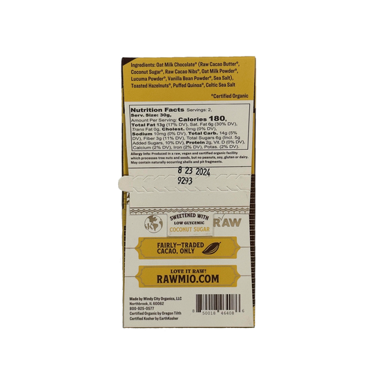 Hazelnut Quinoa Crunch Bark